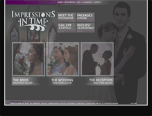 Tablet Screenshot of impressionintime.com